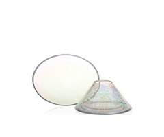 Yankee Candle Pearlescent Crackle Large Shade & Tray Set