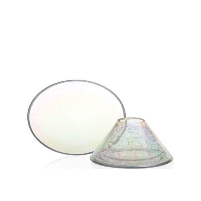 Yankee Candle Yankee Candle Pearlescent Crackle Large Shade & Tray Set