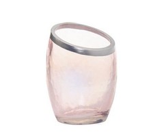 Yankee Candle Pearlescent Crackle Pink Votive Houder