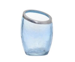 Yankee Candle Pearlescent Crackle Blue Votive Houder