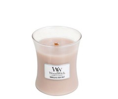 Woodwick Medium Vanilla & Sea Salt
