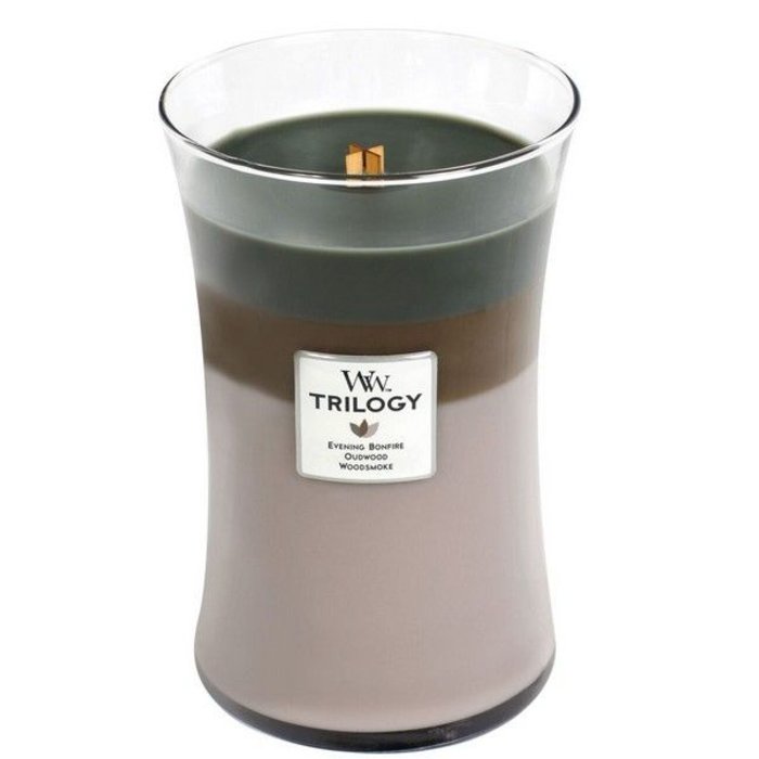 Woodwick WoodWick Cozy Cabin Trilogy Large Candle