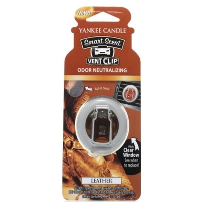 Yankee Candle Yankee Candle Smart Scent Vent Clip Leather