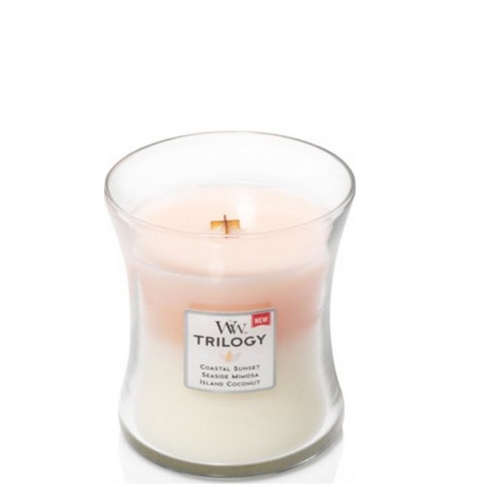 Woodwick WoodWick Island Getaway Trilogy Medium Candle