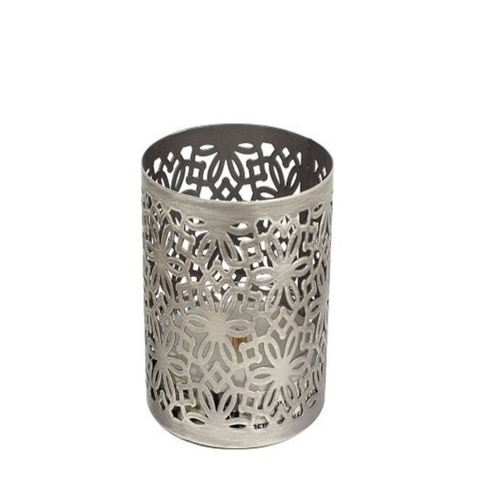 Woodwick WoodWick Petite Candle Holder Brushed Nickel