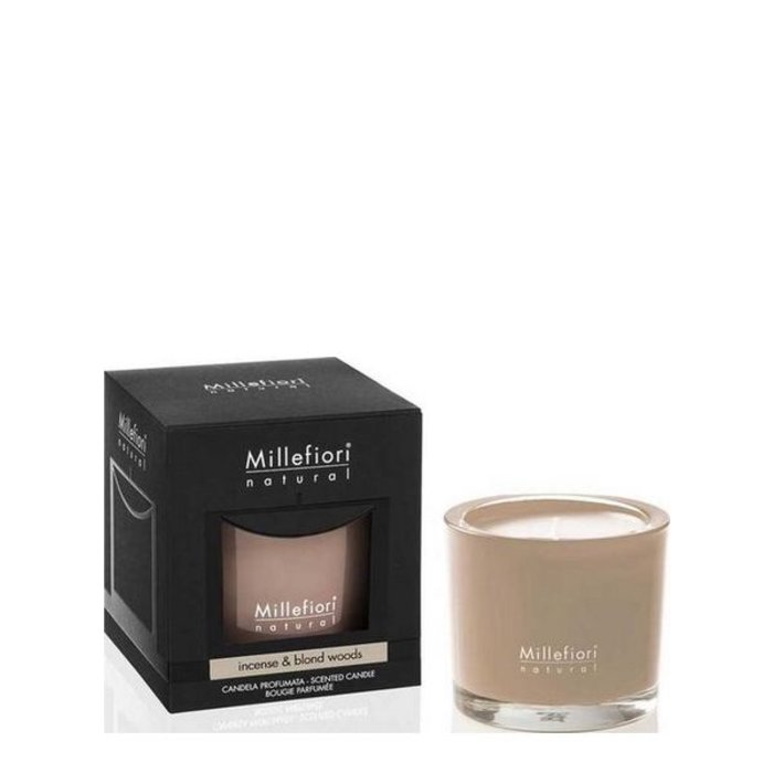 Millefiori Milano  Millefiori Milano Incense & Blond Woods Geurkaars Natural