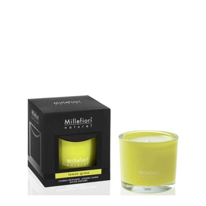 Millefiori Milano  Millefiori Milano Lemon Grass Geurkaars Natural