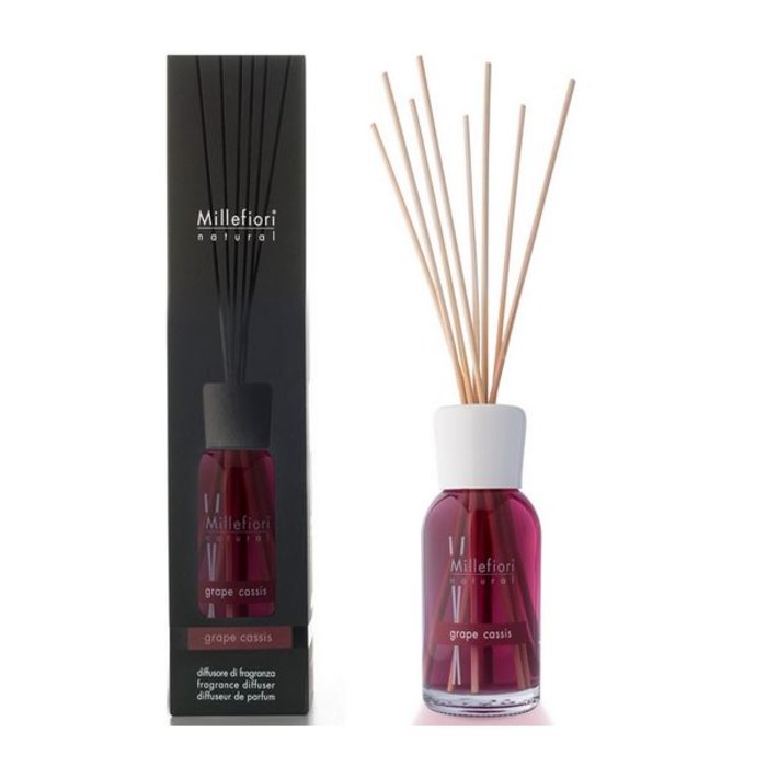 Millefiori Milano  Millefiori Milano Grape Cassis Geurstokjes Natural 100ml