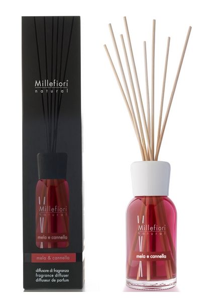 Anoniem Gering verfrommeld Millefiori Milano Mela & Cannella Geurstokjes Natural 250ml - US Candles