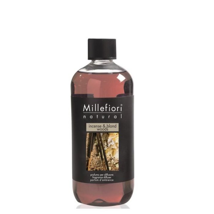 Millefiori Milano  Millefiori Milano Incense & Blond Woods Navulling Natural 250ml