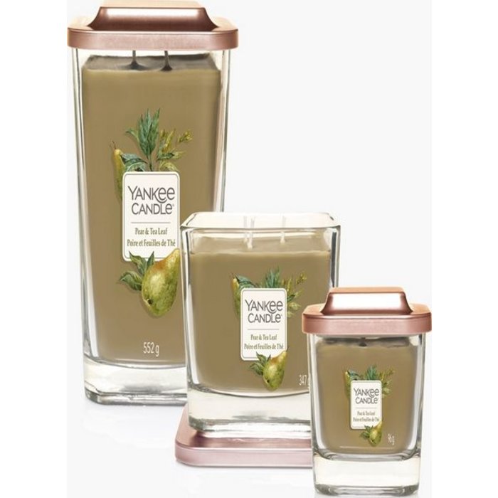 Yankee Candle Yankee Candle Pear & Tea Leaf Elevation Medium Geurkaars