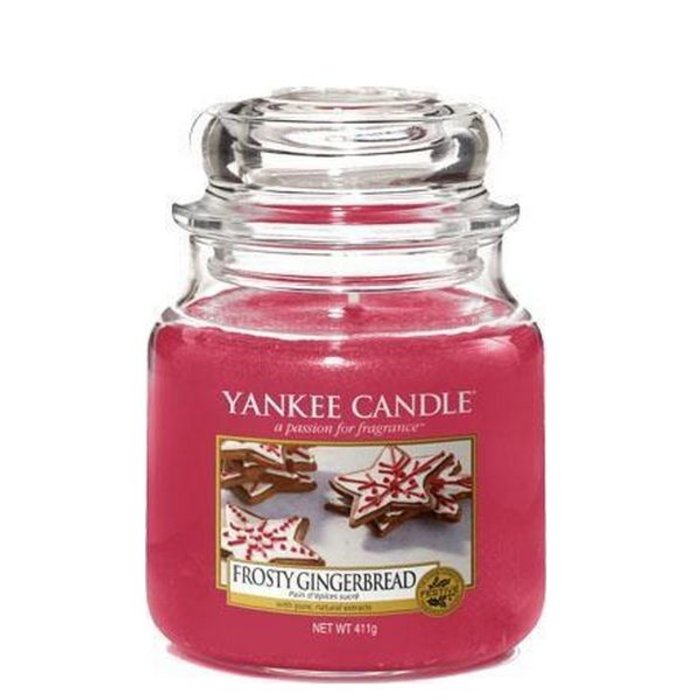 Yankee Candle Yankee Candle Frosty Gingerbread Medium Jar
