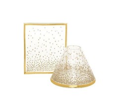 Yankee Candle Holiday Sparkles Large Shade & Tray
