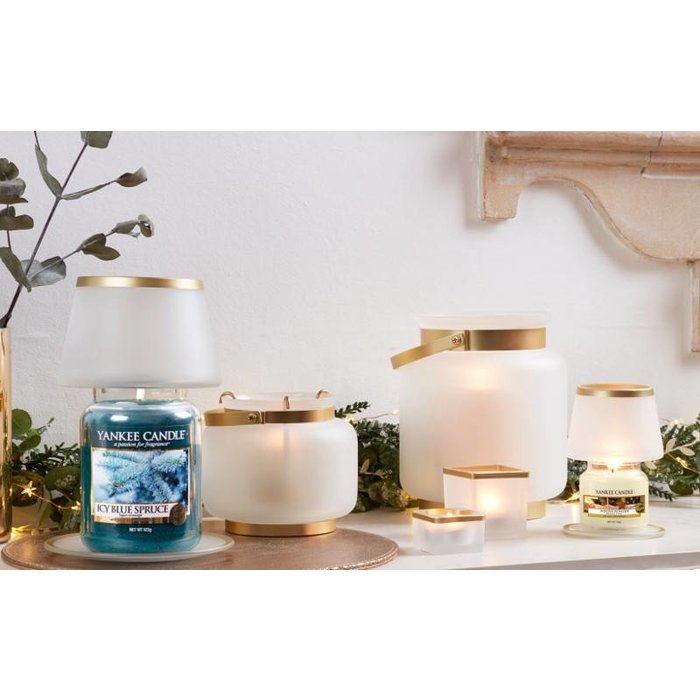 Yankee Candle Yankee Candle Frosty Large Shade & Tray