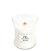 Woodwick Medium White Teak