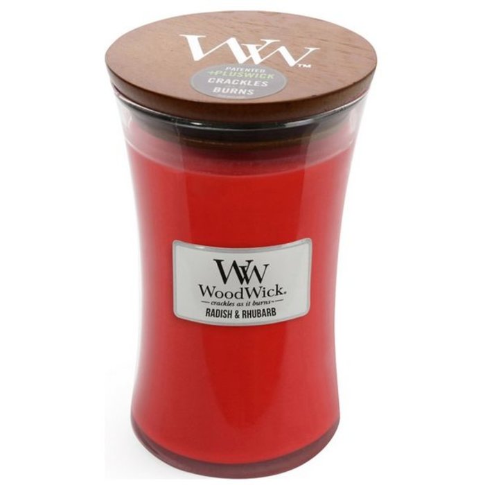 Woodwick WoodWick Large Candle Radish & Rhubarb