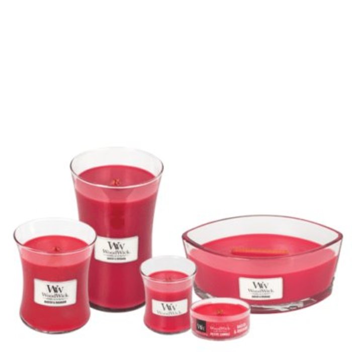 Woodwick WoodWick Ellipse Radish & Rhubarb