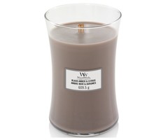 Woodwick Large Black Amber & Citrus