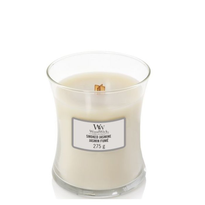 Woodwick WoodWick Medium Candle Smoked Jasmine
