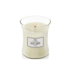 Woodwick Medium Fig Leaf & Tuberose