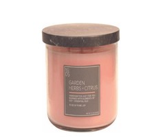 Village Candle Garden Herbs Citrus Medium Bowl