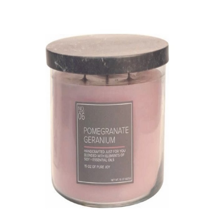 Village Candle Village Candle Pomegranate Geranium Medium Bowl