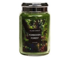 Village Candle Forbidden Forest Large Jar