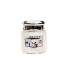 Village Candle Pure Linen Mini Jar