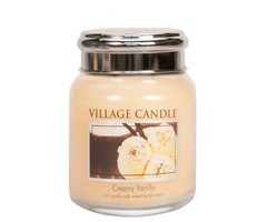 Village Candle Creamy Vanilla Medium Jar