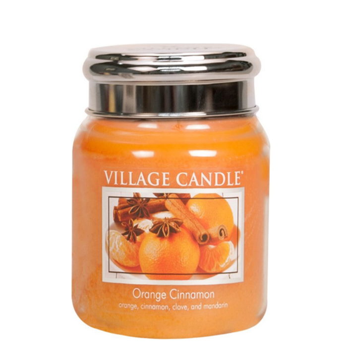 Village Candle Village Candle Orange Cinnamon Medium Jar