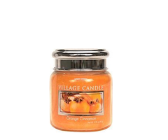 Village Candle Orange Cinnamon Mini Jar