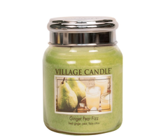 Village Candle Ginger Pear Fizz Medium Jar