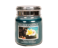Village Candle Tropical Getaway Medium Jar