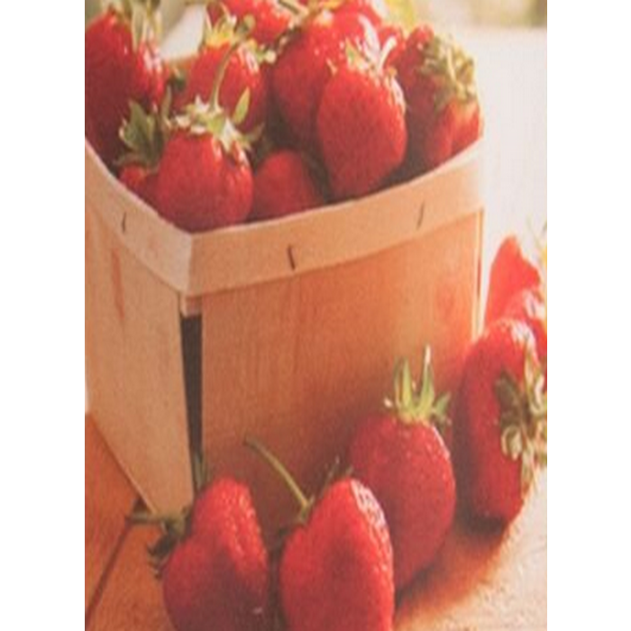 Village Candle Village Candle Fresh Strawberries Mini Jar