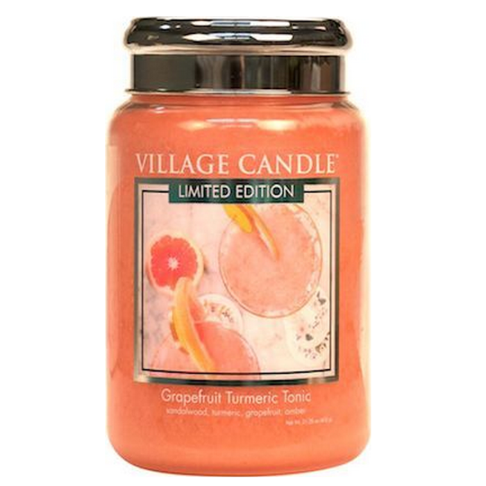 Village Candle Village Candle Grapefruit Turmeric Tonic Large Jar