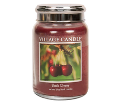 Village Candle Black Cherry Large Jar