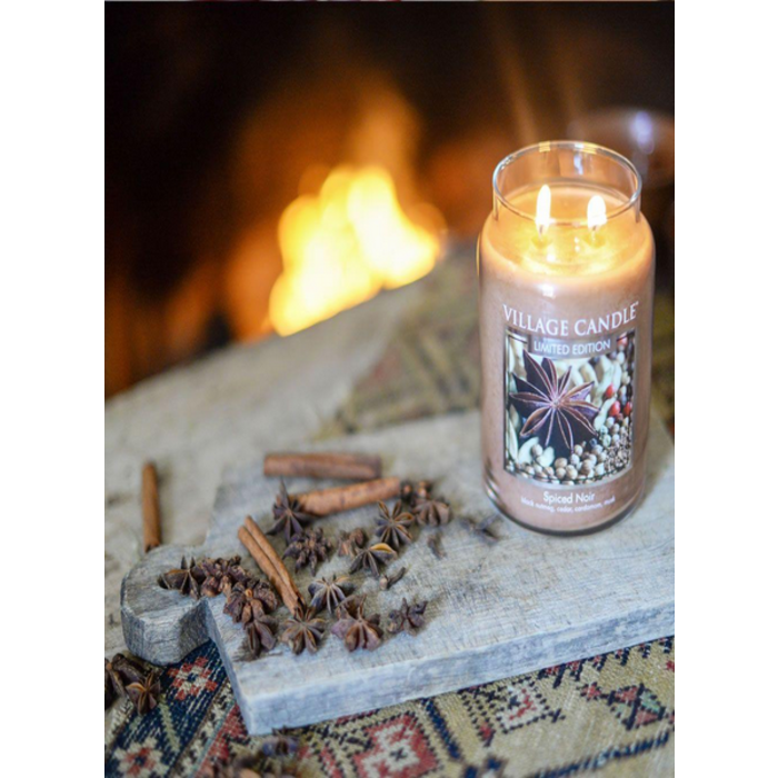 Village Candle Village Candle Spiced Noir Medium Jar