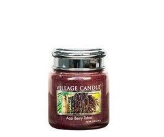Village Candle Acai Berry Tobac Mini Jar