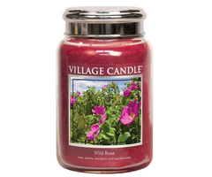 Village Candle Wild Rose Large Jar
