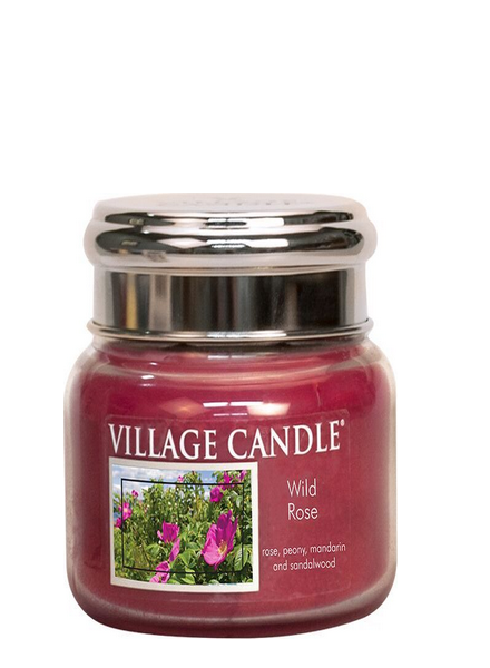 Village Candle Wild Rose Small Jar