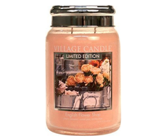 Village Candle English Flower Shop Large Jar