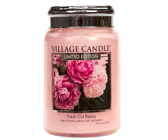 Village Candle Fresh Cut Peony Large Jar