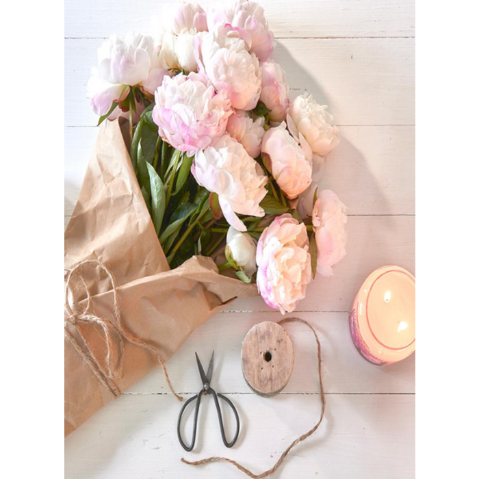 Village Candle Village Candle Fresh Cut Peony Mini Jar