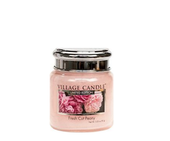 Village Candle Fresh Cut Peony Mini Jar