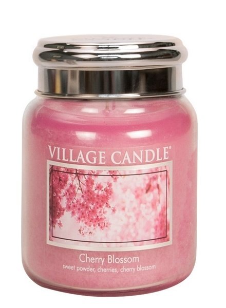 Village Candle Cherry Blossom Medium Jar