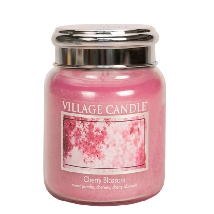 Village Candle Village Candle Cherry Blossom Medium Jar