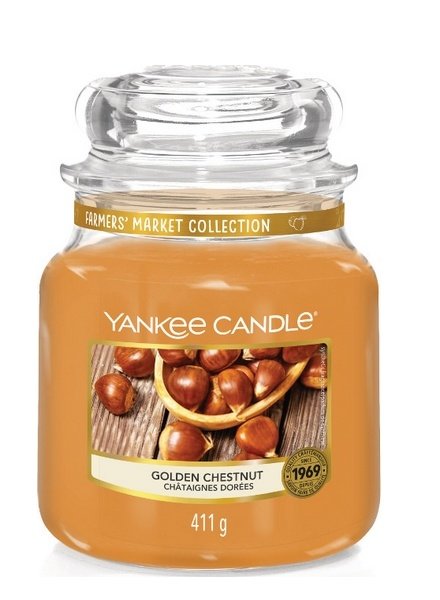 Yankee Candle Golden Chestnut Medium Jar