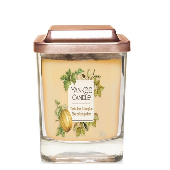 Yankee Candle Yankee Candle Tonka Bean & Pumpkin Elevation Medium Geurkaars