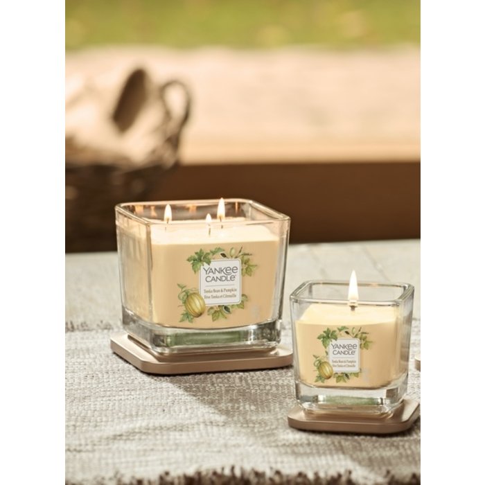 Yankee Candle Yankee Candle Tonka Bean & Pumpkin Elevation Small Geurkaars