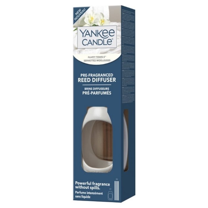 Yankee Candle Yankee Candle Fluffy Towels Pre-Fragranced Reed Diffuser Starter Kit